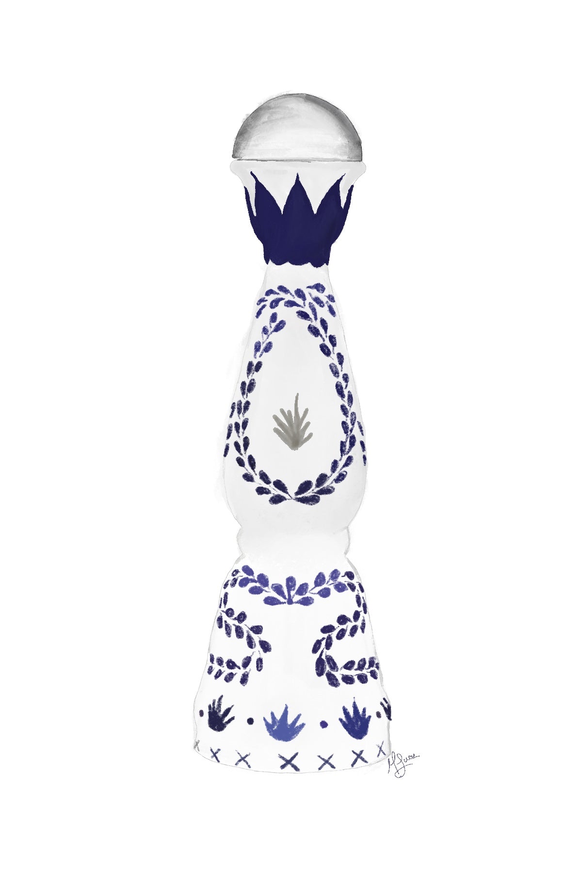 Clase Azul Tequila Print